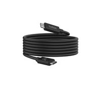Belkin Cable USB4 Connect USB (cable de alimentación de 2 m), USB-C a USB-C con Power Delivery de 240 W + 20 Gbps (cable de carga USB4), compatible con MacBook, Windows y Chromebook, entre otros