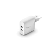 Belkin WCB002VFWH cargador de dispositivo móvil Smartphone, Tableta Blanco Corriente alterna Interior