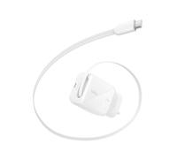 Belkin Cargador USB-C de 67 W con Cable USB C retráctil de 3.3 pies y Puerto USB C - Cargador GAN para iPhone, Carga rápida para iPhone 17 y 16, Serie Galaxy S26, AirPods, Tablet, MacBook, Chromebook