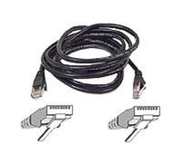 Belkin Cat5e 6 ft - 1 x RJ-45; 1 x RJ-45 Red Cable (1,8 m, Negro 1,8 m, Negro, 1 x RJ-45; 1 x RJ-45, Negro, 1,8 m, RJ-45, RJ 45, Negro)