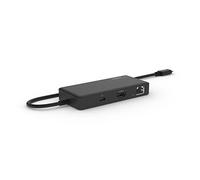 Belkin concentrador multipuerto 5 en 1, Adaptador hub para Chromebook con un HDMI 4K a 60 Hz , uno USB-C con Power Delivery de 86 W, uno Gigabit Ethernet y Dos USB-A 3.1 Gen 1, negro, INC008btBK