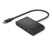 HUB USB 3.2 BELKIN AVC018BTBK 4 PUERTOS USB-C GEN2 PD 100W NEGRO AVC018BTBK