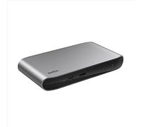 Belkin Connect Thunderbolt 4 - Estación de acoplamiento multipuerto 5 en 1 USB-C con suministro de energía de 96 W para Mac, Windows, pantalla única 8K o doble 4K, cable Thunderbolt 4 y fuente de