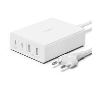 CARGADOR DE SOBREMESA BELKIN WCH010VFWH 2XUSB-C 2XUSB-A GAN BOOST CHARGE 108 BLANCO