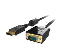 Belkin F2CD033b06 - Cable Displayport to VGA (MM, 1080p, 1,8m) Negro