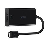 Belkin F2CU038BTBLK - Adaptador de USB-C a HDMI, 4k a 60 Hz, resolución 4096 x 2160, Negro (compatible con iPad Pro)