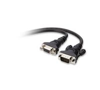 Belkin F2N025-25 cable VGA 7,62 m VGA (D-Sub) Gris - Cables VGA (7,62 m, VGA (D-Sub), Gris, Male connector/Female connector)