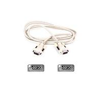 Belkin F2N028X25 cable VGA 7,6 m VGA (D-Sub) Blanco - Cables VGA (7,6 m, VGA (D-Sub), VGA (D-Sub), Blanco, Oro, Male connector/Male connector)