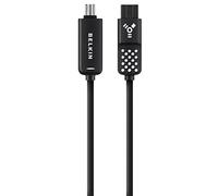Belkin F3N418eb06-APL - Cable FireWire (1.8 Metros, 800 MB/s, 9 Pin), Negro