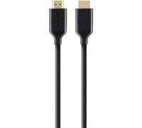 Belkin F3Y021bt2M - Cable HDMI de alta velocidad con Ethernet, color negro
