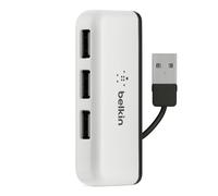 Belkin F4U021BT hub de interfaz 480 Mbit/s Negro, Blanco