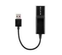 Belkin F4U047BT USB 2.0 RJ-45 Negro adaptador de cable - Adaptador para cable (USB 2.0, RJ-45, Macho/hembra, Negro)