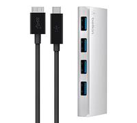 Belkin F4U088VF USB 3.0 (3.1 Gen 1) Micro-B 5000Mbit/s Plata nodo concentrador, F4U088vf