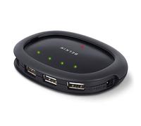 Belkin F5U234V1 Hub 480 Mbit/s Negro