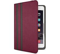 Belkin F7N324btC03 - Funda Twin Stripes para iPad Mini 4, Rojo Oscuro