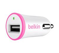 Belkin F8J014btPNK - Cargador de móvil para el Coche, Compatible con iPhone 8/8+ y iPhone X, Color Rosa