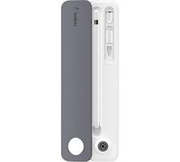Belkin F8J206BTGRY - Funda y Soporte para Apple Pencil, Color Negro/ Blanco/ Gris