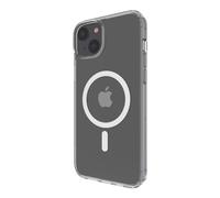 Belkin funda compatible con MagSafe para iPhone 14 Plus, funda transparente para iPhone 14 con imanes integrados y borde realzado para proteger la cámara, compatible con la carga inalámbrica MagSafe.