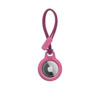 Belkin - Funda con correa para AirTag Secure Holder, cubierta protectora, protector para Air Tag con borde elevado antiarañazos Rosa, Normal