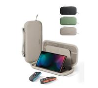 Belkin Funda de Transporte para Nintendo Switch 2, Bolsa de Viaje con Soporte para AirTag y Bolsillo de Almacenamiento para Tarjetas de Juego, Funda Protectora portátil Ligera con Carcasa Dura
