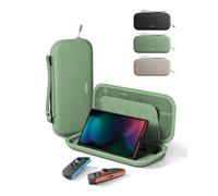Belkin Funda de Viaje para Nintendo Switch 2 con Soporte Airtag y Bolsa de Almacenamiento para Tarjetas de Juego, Funda Ligera con Carcasa rígida y Forro Interior Suave, Accesorios de Viaje para