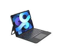 Belkin Funda para teclado diario con base, teclado Bluetooth retroiluminado, controles multigestos, compatibilidad de almacenamiento magnético de Apple Pencil y teclas multimedia para iPad Air de 11.9