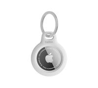 Belkin Funda Protectora para AirTag con Llavero, Soporte para AirTag Blanco