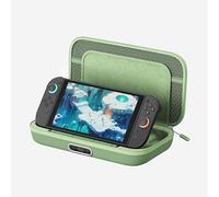 Belkin Gaming Funda de Carga Pro para Nintendo Switch 2, Power Bank Extraíble 10000mAh, Funda de Transporte con Batería Externa y Soporte, Bolsillo de AirTag, Almacenamiento para 12 Juegos - Verde