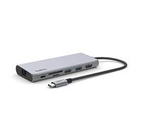 Belkin INC009BTSGY base para portátil y replicador de puertos USB Tipo C Plata