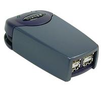 Belkin - Hub USB de 4 Puertos para PC con Cable Gris de 10,5 Pulgadas, SLV/BLK SLVS