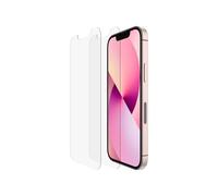 Belkin iPhone 13 Mini 2-Pack Screen Protector TemperedGlass, Easy Application Bubble Free with Included Guide Stickers