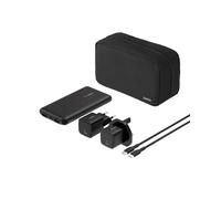 Belkin Kit de Accesorios de Carga portátil 5 en 1, Batería Externa de 10 000 mAh, 2 Cargador USB-C de 25 W (Enchufe Europeo y británico), Cable USB-C de 60 W y Estuche de Transporte, Carga rápida
