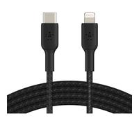 BELKIN Lightning a USB-C Cable Trenzado 1M Negro