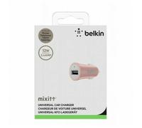 Belkin Mixit Cargador De Coche Universal USB 2.4A 12W Rosa