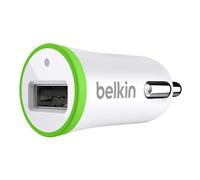 Belkin MIXIT - Cargador USB de coche para smartphones (iPhone, Samsung Galaxy y iPod, 5 vatios y 1 amperio, USB universal, ultracompacto), color blanco