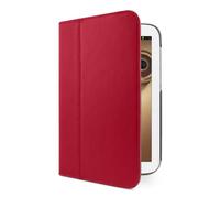Belkin Multi Tasker - Funda para tablet Samsung Note 8.0 (Soporte de sobremesa, resistente a rayones, Resistente a golpes), rojo
