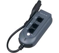 Belkin Notebook Travel Surge Protector - C8 Connector 2-Prong Negro - Regleta (238 J, Negro, 1 x IEC 320 EN 60320 C8)