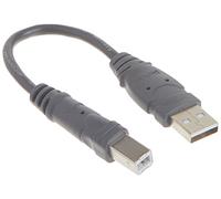 Belkin Pro Series USB 2.0 Cable de Dispositivo - 6 Pulgadas - Cables USB (USB A, USB B, Negro)