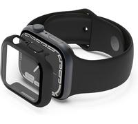 Belkin protector de pantalla 2 en 1 TemperedCurve (41 mm) para Apple Watch Series 9, 8 y 7 con cobertura completa y borde realzado, película de vidrio templado, accesorio para Apple Watch - negro