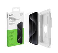 Protector de pantalla belkin ova138zz iphone 15 pro max cristal templado screenforce