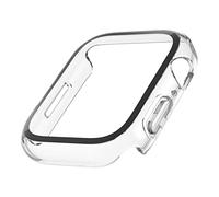 Belkin protector de pantalla TemperedCurve para Apple Watch Series 8 con cobertura de borde a borde y borde realzado - Protector de cristal templado, accesorios para Apple Watch - Transparente