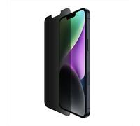 Belkin protector de pantalla TemperedGlass Privacy para iPhone14 Plusy13 ProMax,superficie tratada con revestimiento antihuellas,aplicación sin burbujas con la bandeja de Alineación Fácil incluida