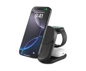 Belkin Qi2 Fitness Tracker, Cuffie, Smartphone, Orologio Intelligente Nero Usb Carica Wireless Ricarica Rapida Interno (ultracharge 25 Watt Qi2 Magne