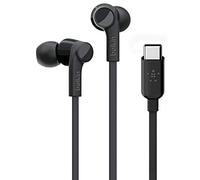 Belkin SoundForm auriculares intraurales con cable y conector USB-C, cascos internos con micrófono, para iPad mini, Pro, Air, Samsung Galaxy, Pixel y otros Android con USB-C, negros
