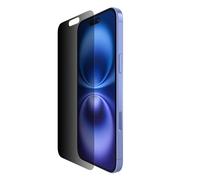 Belkin ScreenForce InvisiGlass Privacy Protector de Pantalla Privacidad para iPhone 16 Plus, resiste arañazos, fácil instalación sin burbujas, vidrio reciclado para iPhone 16/15 Plus, 14 Pro Max