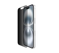 Belkin ScreenForce InvisiGlass Privacy Protector de Pantalla Privacidad para iPhone 16, resiste arañazos, fácil instalación sin burbujas, vidrio reciclado, protector para iPhone 16, iPhone 15, 14 Pro