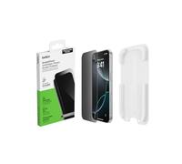 Belkin ScreenForce InvisiGlass Privacy Protector Pantalla iPhone 17 Pro, Película Protectora Frente a Impactos y Arañazos, Instalación Sin Burbujas, Dureza 9H, Cristal Reciclado