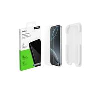 Belkin ScreenForce InvisiGlass Protector Pantalla iPhone Air, Cristal Reciclado, Protección contra Impactos y Arañazos, Bandeja de Alineación Fácil, Instalación Sin Burbujas, Compatible con Fundas