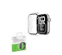 Belkin Protector 2 en 1 ScreenForce Apple Watch Series 10 42mm 360° vidrio templado Transparente