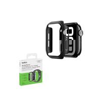 Belkin ScreenForce TemperedCurve Protector Apple Watch Series 10 (42mm), funda Apple Watch 2 en 1, protector de pantalla de 360˚ y borde envolvente, película de vidrio templado - Negro